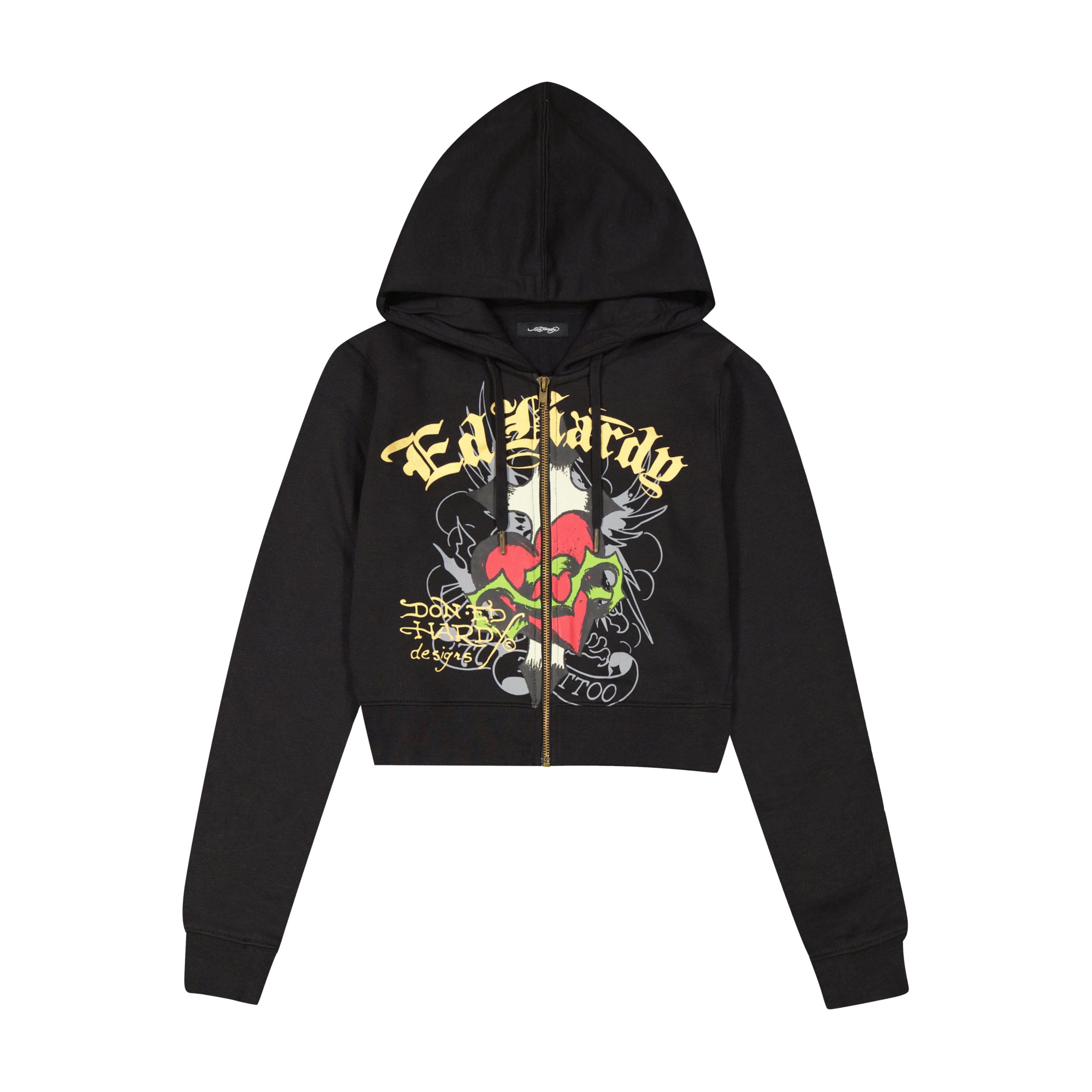Sacred Heart Zip Front Hoodie