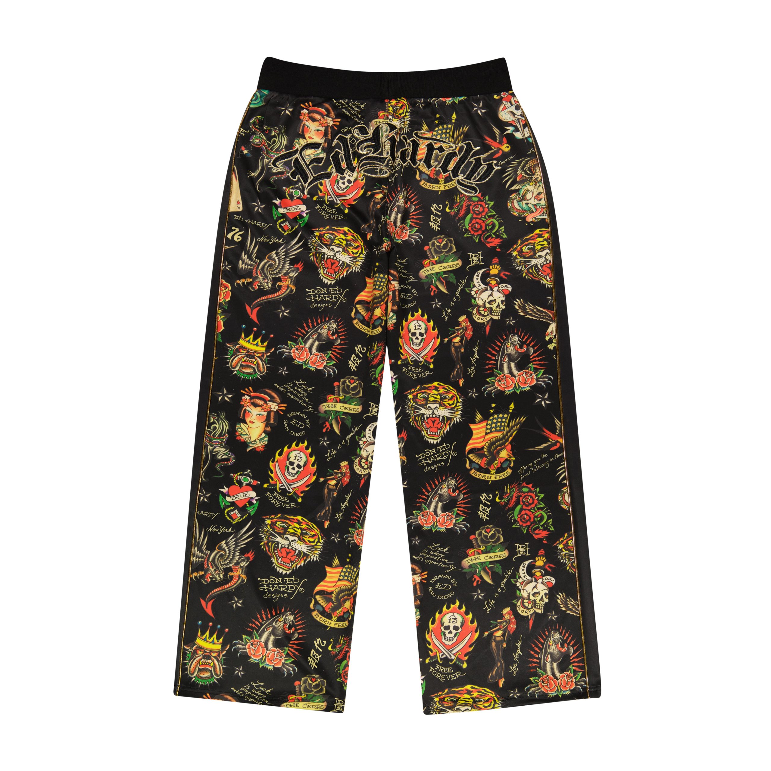 Women's Flashboard Black Track Pant - Image 2